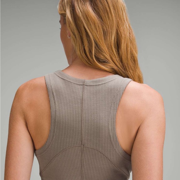 Lululemon Ribbed Softstreme Slim-Fit Tank Dress - Picture 3 of 9